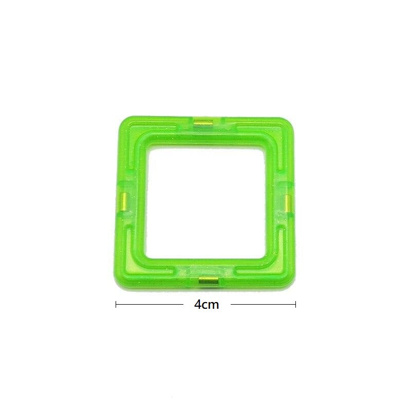 jeux magnétique de construction Evolve bloc de construction aimanté carré vert