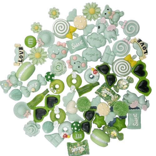 magnets frigo verts décoratifs