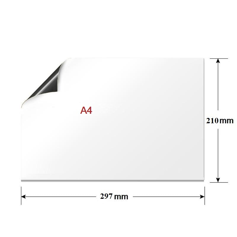 Tableau Frigo Magnétique A4, 30 x 21 cm Ardoise Frigo Magnétique