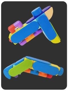 pistolets magnétiques construction magnétiques avec des aimants pour enfants