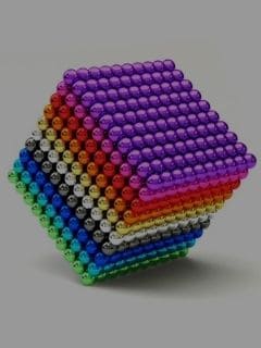 neocube cube magnétique anti stress fidget toys cube aimanté